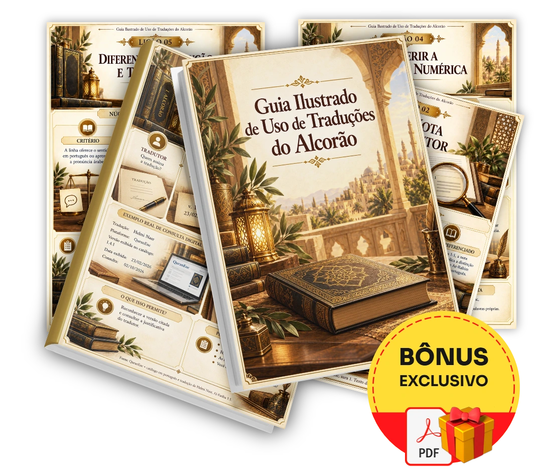 Guia Ilustrado de Uso de Traduções do Alcorão